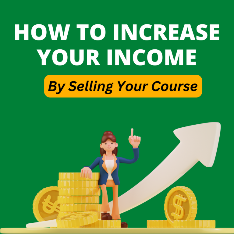HOW TO INCREASE YOU INCOME